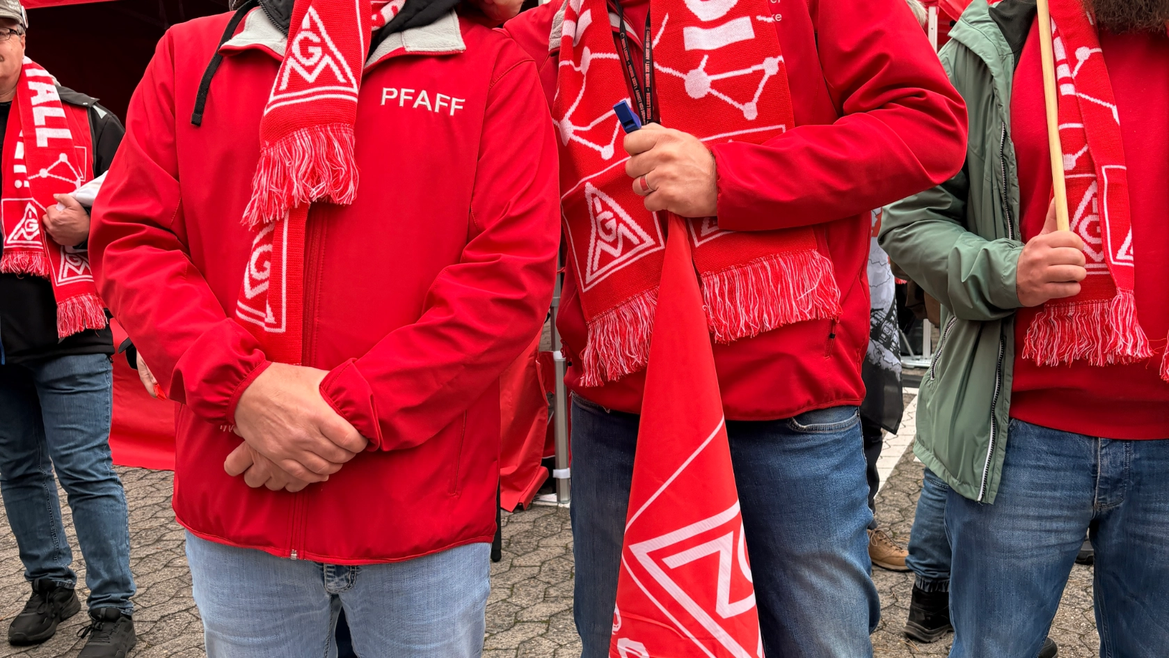 Verhandlungsbegleitende Aktion Frankfurt