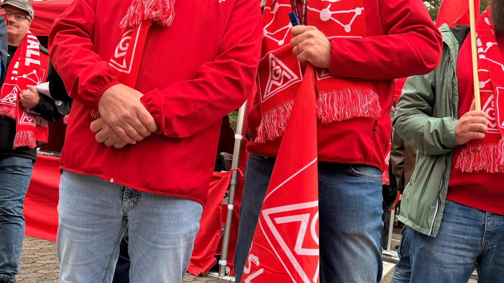 Verhandlungsbegleitende Aktion Frankfurt