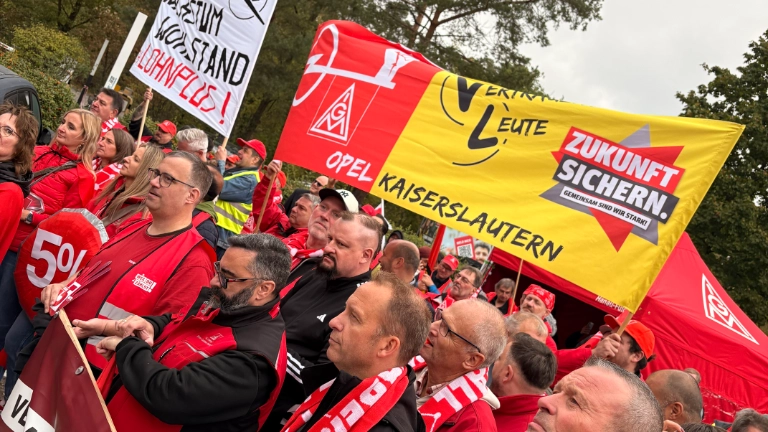 Verhandlungsbegleitende Aktion Frankfurt