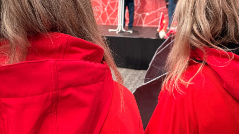 Verhandlungsbegleitende Aktion Frankfurt